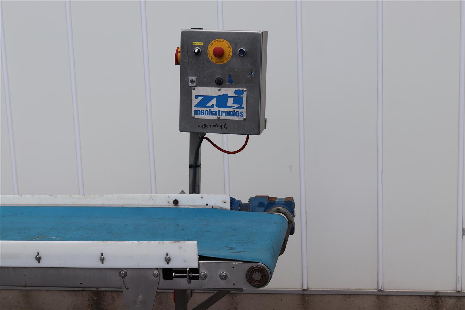 Конвейер из нержавеющей стали ZTI 1100 x 60 см