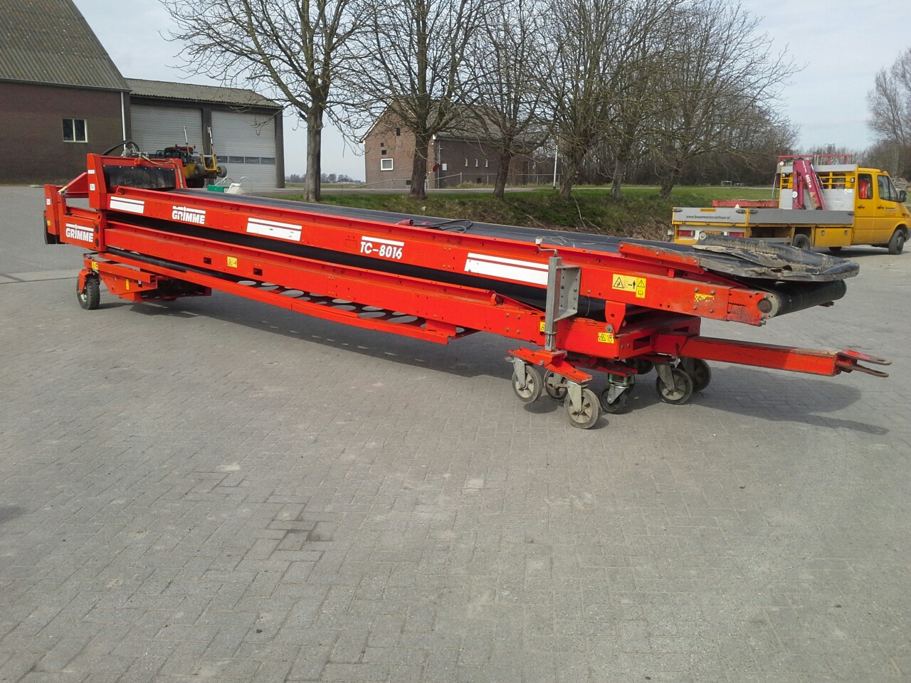 Телескопические конвейеры Grimme TC80-16