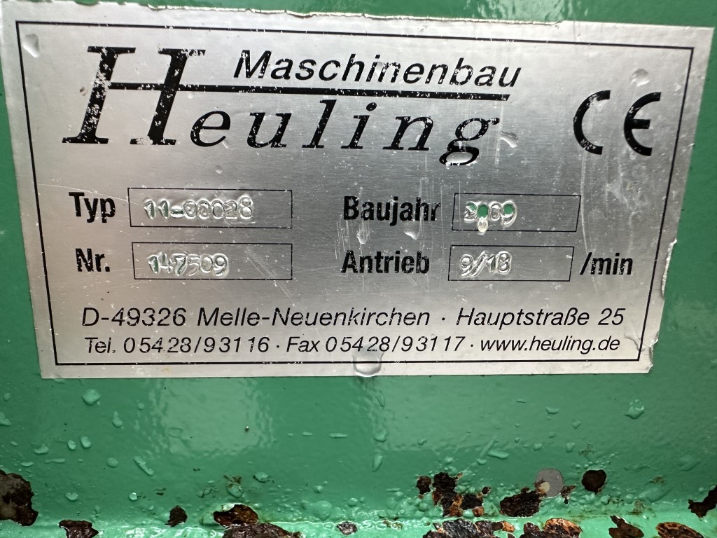 Heuling 11-00028 Моечная машинa барабанного типа барабан 140 х 85 см