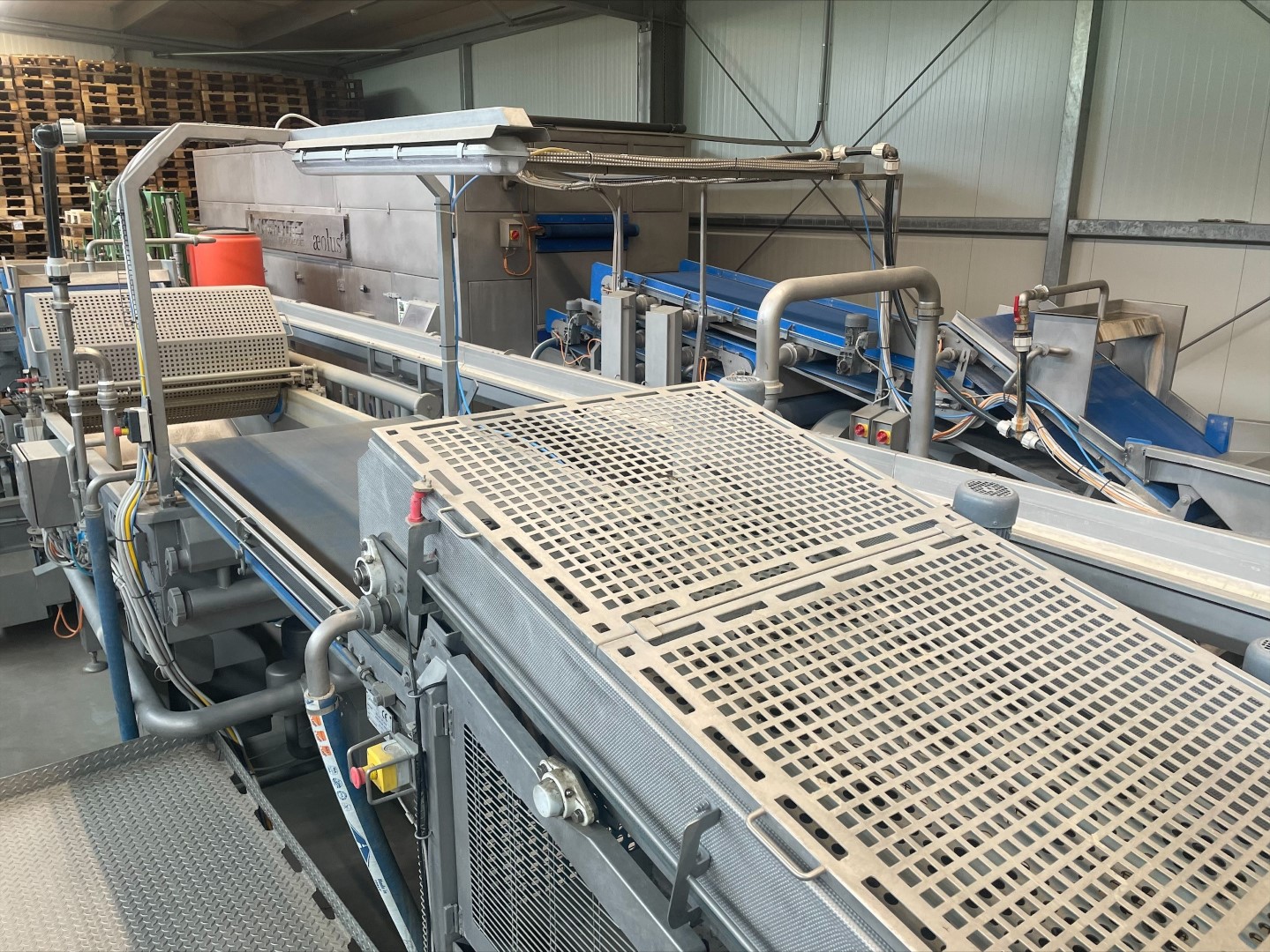 Naddeo Technologies washing and drying line for leafy vegetables