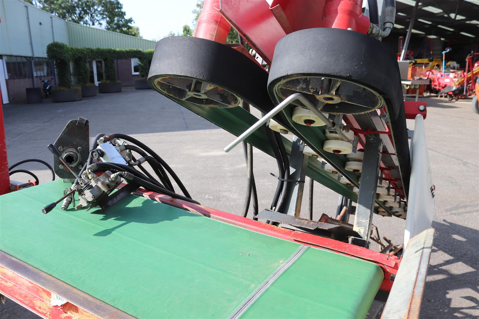 Vanhoucke leekharvester topbeltlifter