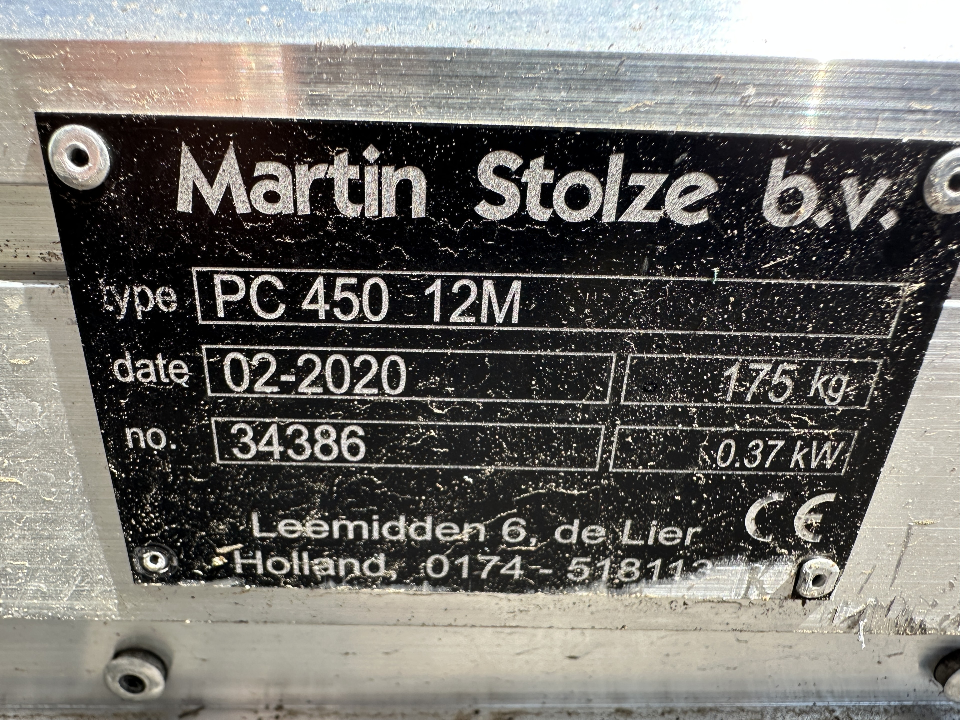 Martin Stolze PC 450 12M конвейер 1200 см х 45 см