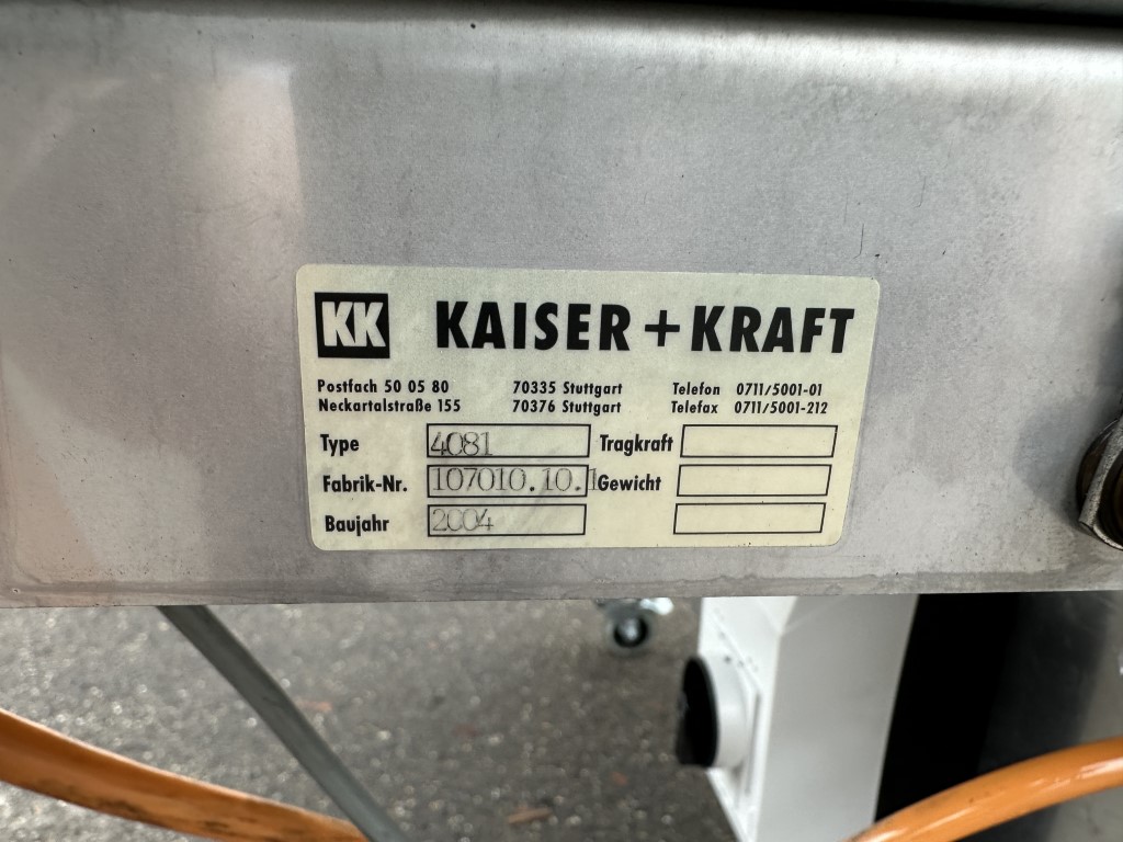 Kaiserkraft Kaiser конвейер 220 х 120 см
