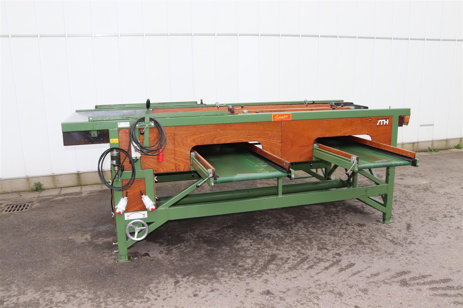 Предсортировочная машина Schouten 2+1 сортировки