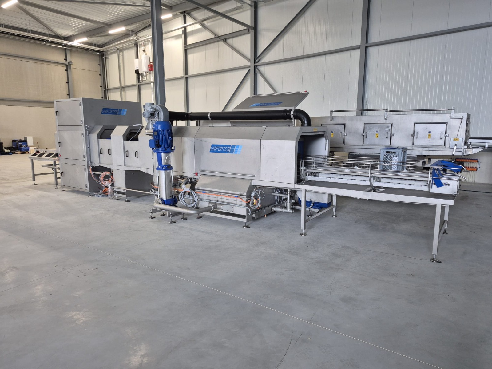 Unifortes UNI-W350.100H + UNI-D200.100 Машина для мойки ящиков и кассет