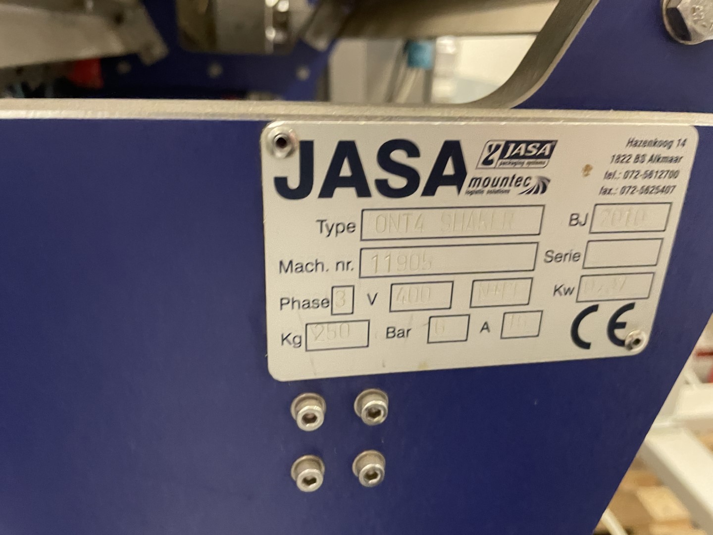 Jasa Весовой дозатор для наполнения шейкеров томатами черри