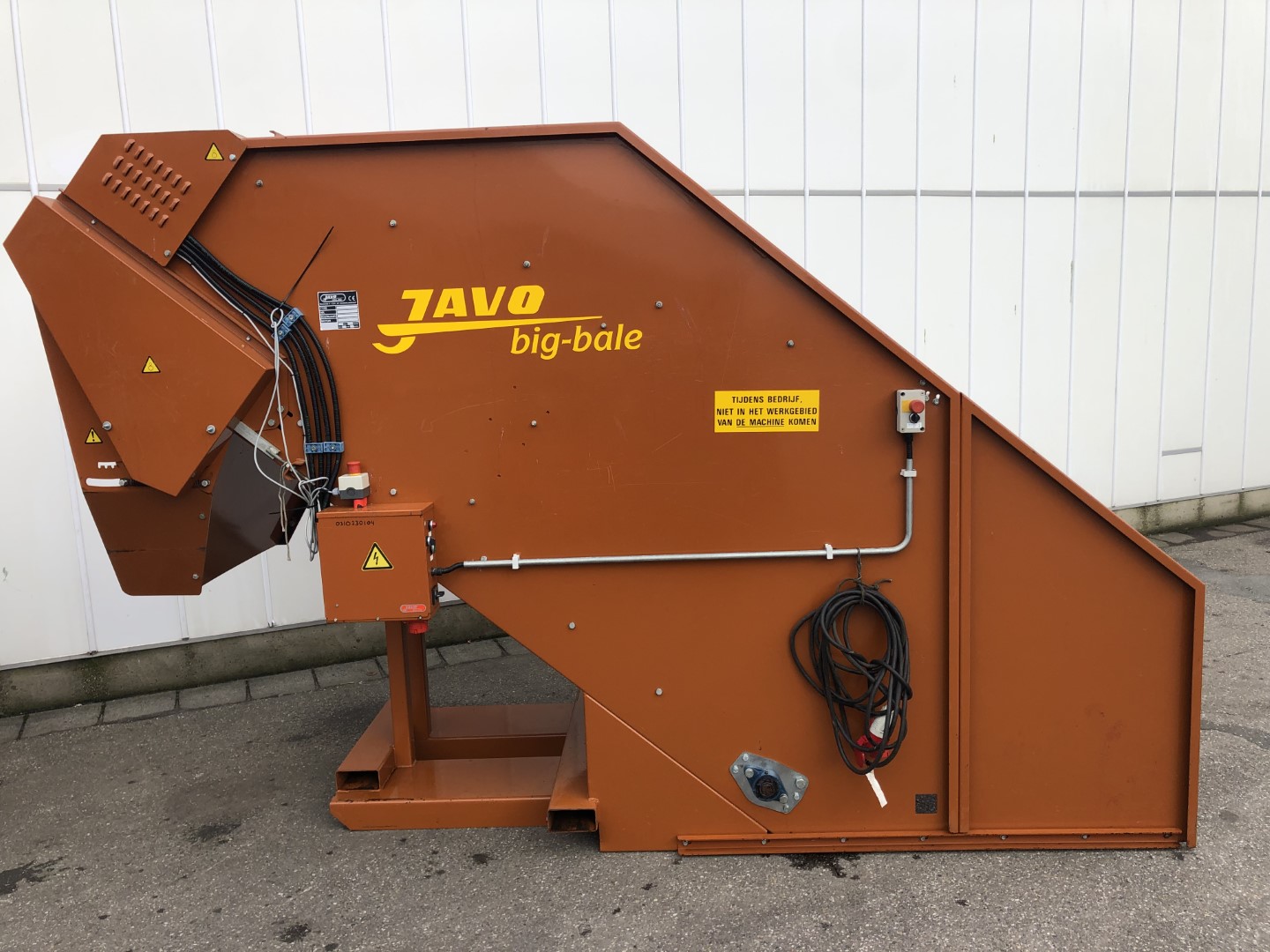 Javo Bigbale breaker - bigbale dosing unit