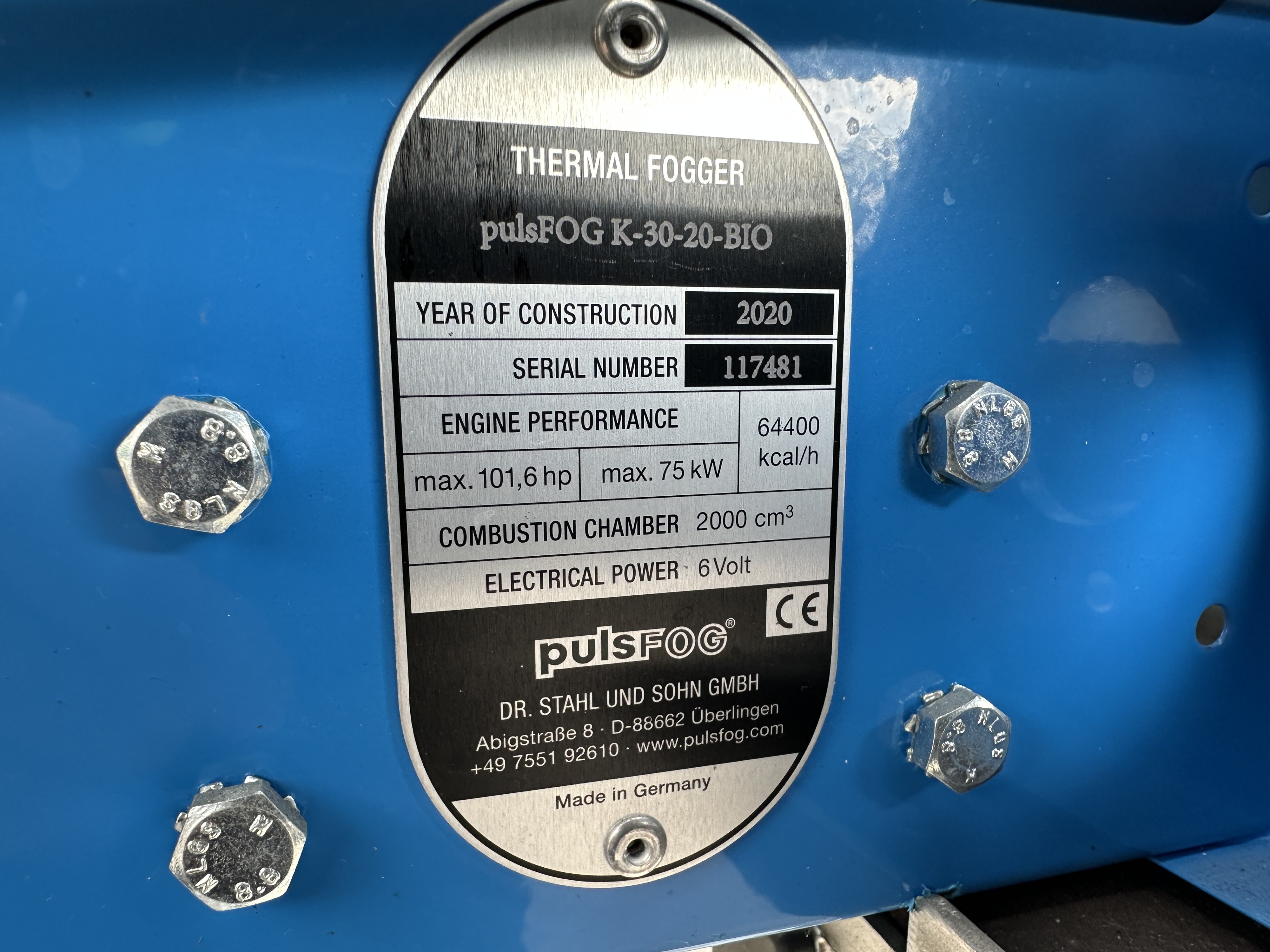 Pulsfog K-30-20 BIO Туманообразователь