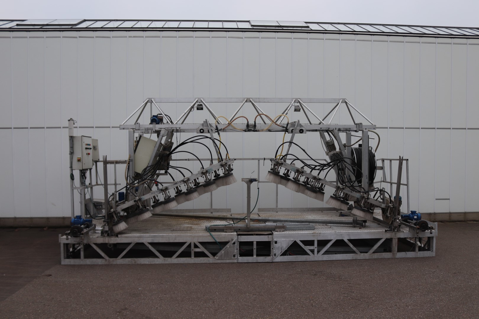 Eterpol greenhouse roof washing machine 400 cm to 480 cm