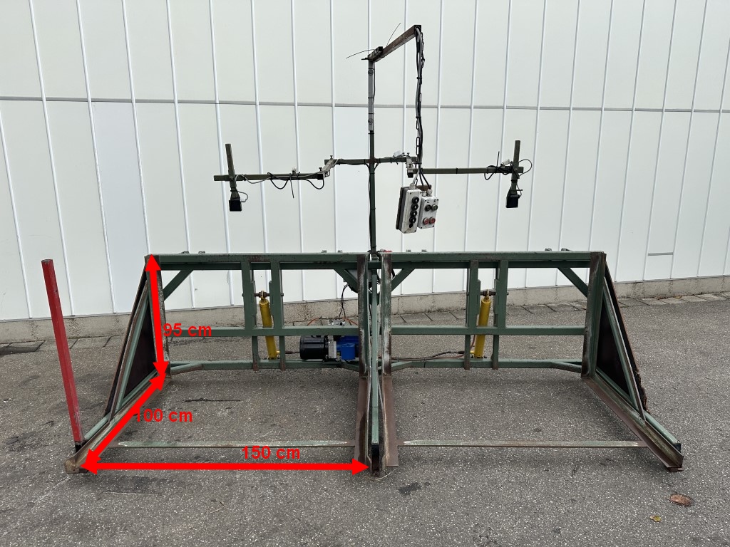 Compas 150 cm Наполнитель контейнеров наклонное ярмо
