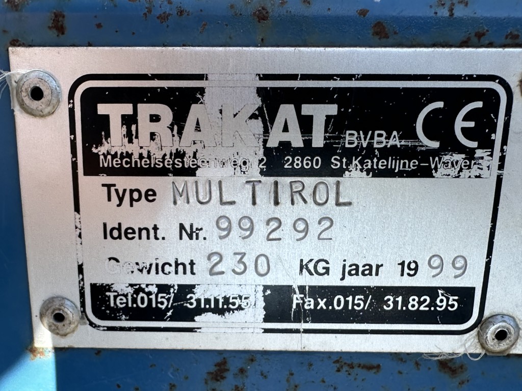 Trakat Multirol Вибрационная выкопочная скобa 135 см