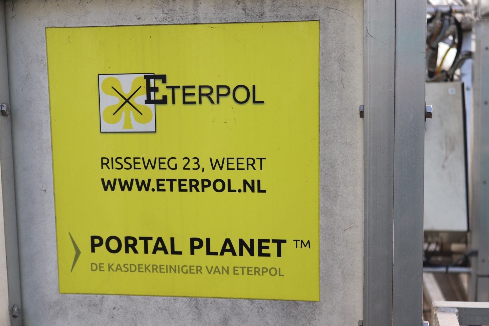 Eterpol greenhouse roof washing machine 320 cm to 400 cm