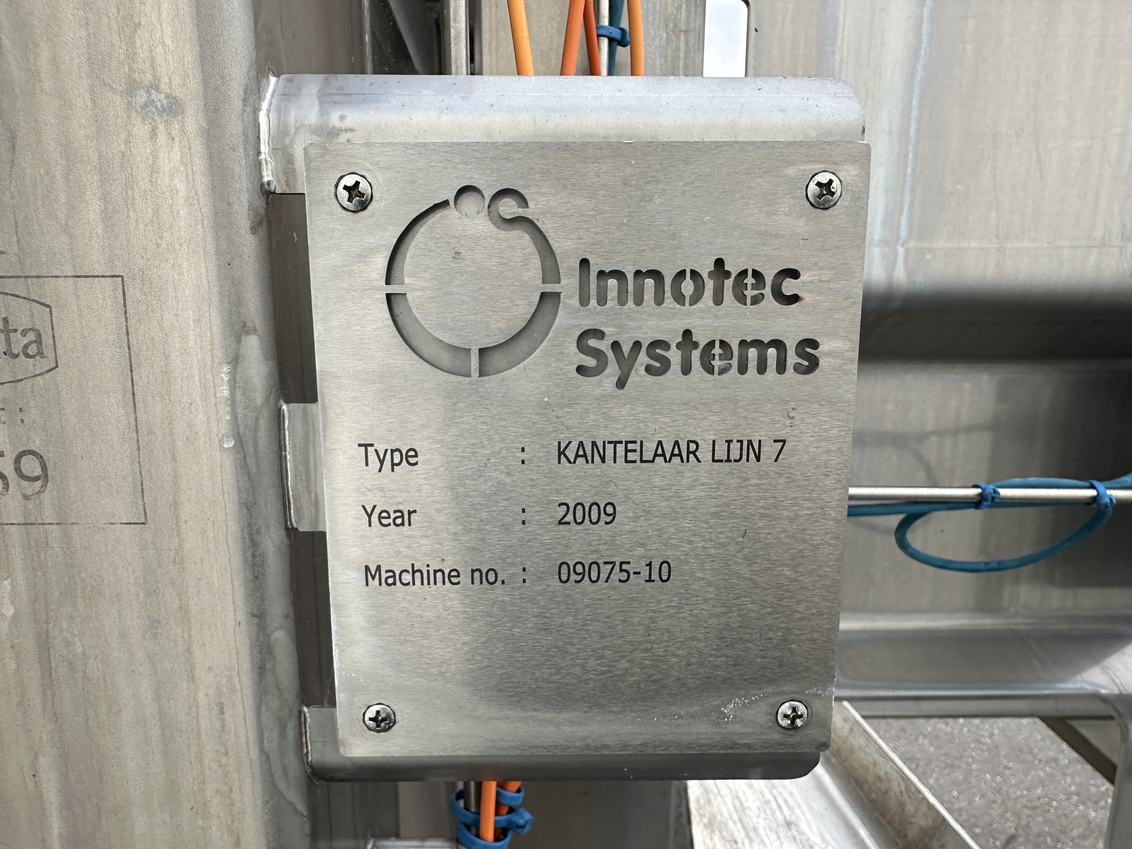 Innotec Systems Опрокидыватель контейнеров Нержавеющая сталь