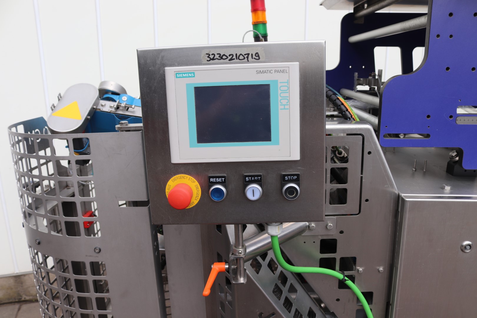 Jasa J350 CM-LD vertical flowpacker / bagger, incl. Herma printer