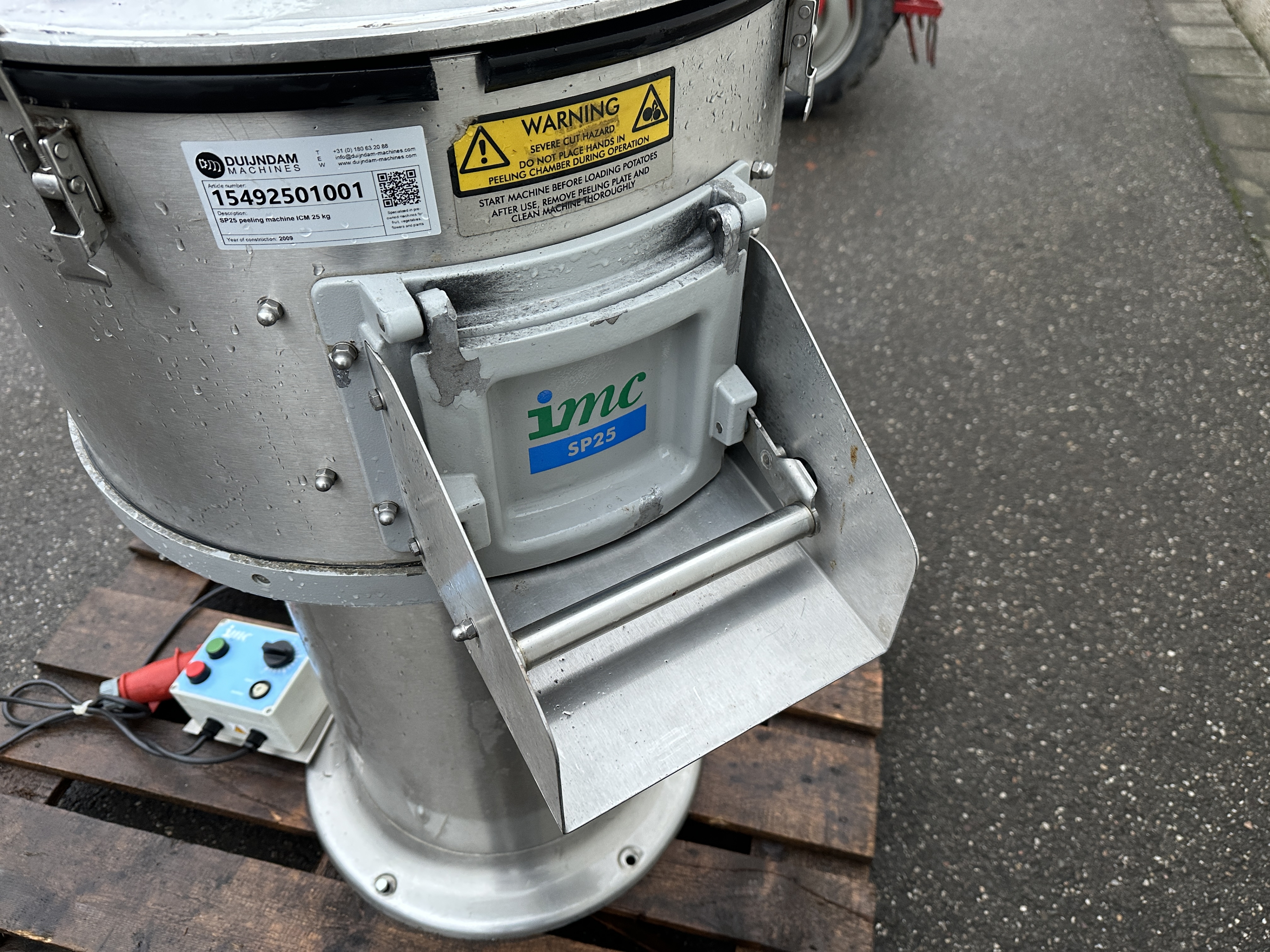 IMC SP25 Овощечистка 25 кг