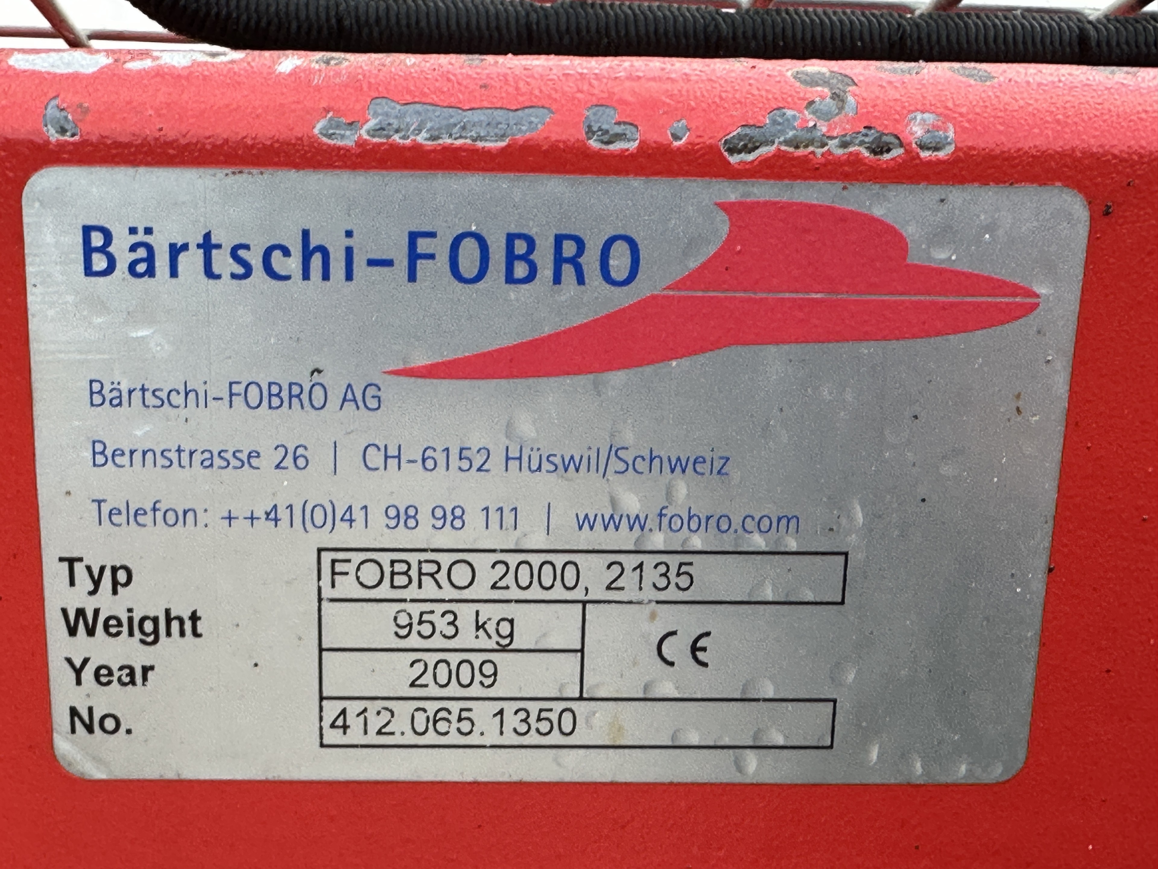 Brtschi Fobro 2000 Вибрационная выкопочная скобa 135 см