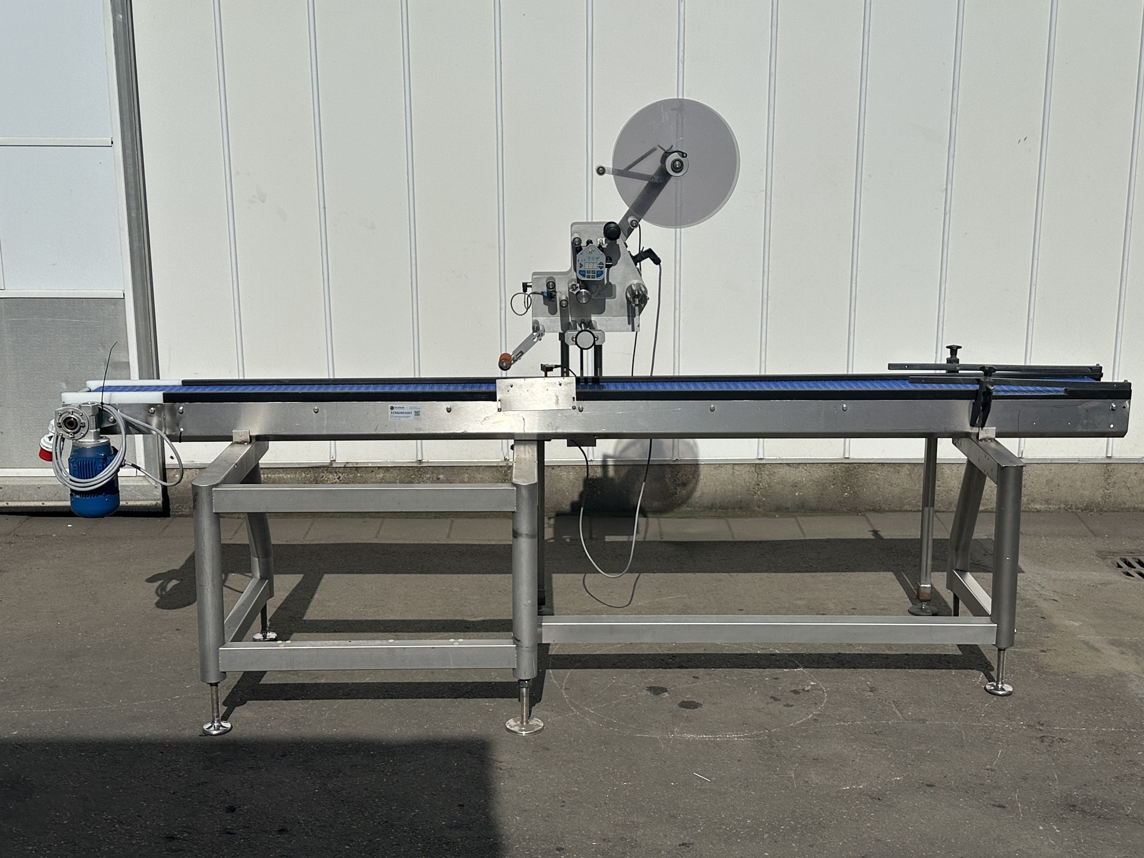 ELS Labeling systems AK3-EB-SCBS201 Этикеровочная машина с конвейером 325 x 20,5
