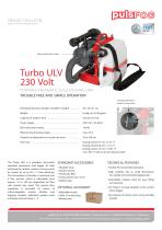 �������� �������������� ���������� TURBO ULV series ����������