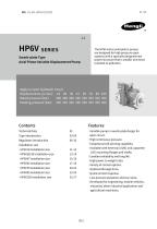 ����� ��� ����� HP6V Series ����������������� � ������ ������� c �������������� ��������