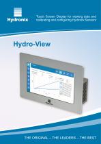 ������� ���������� ��� �������������������� ������ Hydro-View ��� ��������� ����������� ��������� � ������ ��������� �������