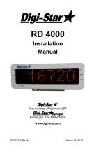 ������������� ���������� ����� � ��������� RD 4000 � ������� ��� �������� LED