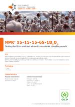 ����������� ��������� NPK+ 15-15-15-6S-1B2O3 NPK ������ ���������� ��������������
