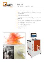���������� ��� �������� POWTEST ����� � ������ ��������� ������� ����������