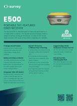 �������� GNSS E500 4G UHF GLONASS