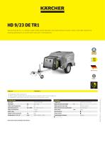 �������������������� ������ HD 9/23 De Tr1 ��� ������ �������