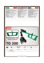 ������������ ��� ����������������� ����� TG 500 ��� ���������� ����� ��� �������� ��� ����������