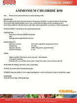 �������� ������� ��� �������� AMMONIUM CHLORIDE R50 ��� �������� �������� ����� ��� ���������� ��� �������� ��������