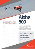 �������������������� ���� ������������ ���� ALPHA 800 UAV Helicopter ������������ ��� ����������