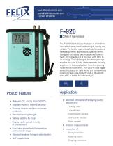 ���������� O2 F-920 CO2 ��� ����� ����������