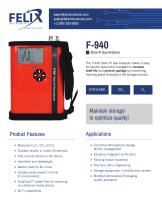 ���������� ��� ������� F-940 ��� ������ O2 CO2