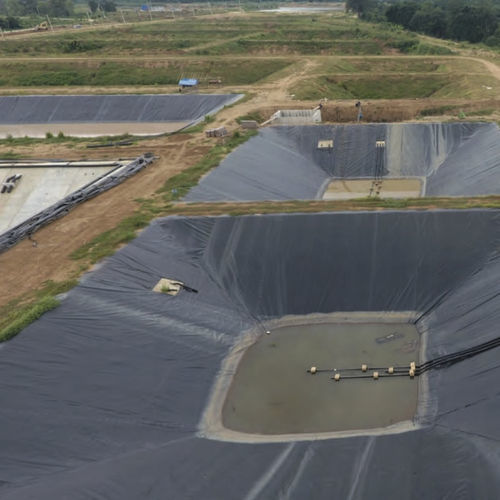 �������� ����� �� ����������� Geomembrane ����-�� ������������ � ������� ���������
