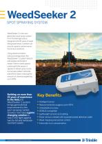 ������� �������� ��� ���������� WeedSeeker� 2 ��� ������� ��� �������������� ISOBUS