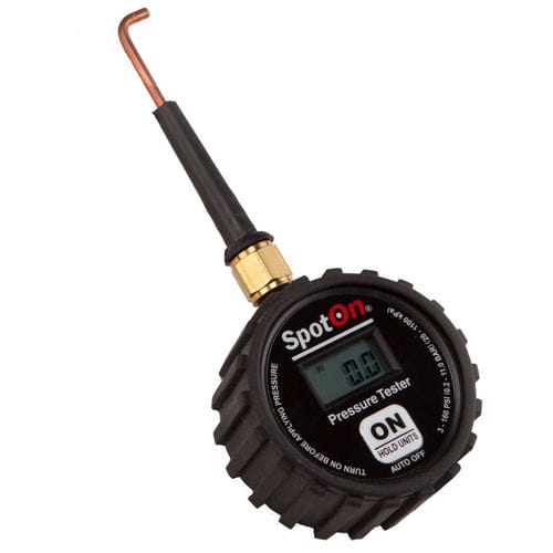������ ����� ��� �������� SPOTON� IRRIGATION PRESSURE TESTER � �������� ����������� ����������
