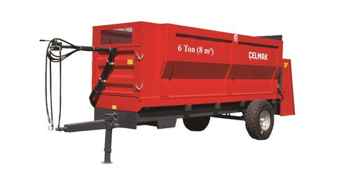������-�������� 6 Tonne 8 m Solid manure trailer ���������� ��������� ��������������������