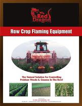 ����������� ����������� ������ Row Crop Flame Weeder ��������� ��� ��������� �� ������� ��� �������������� ��������� ���������