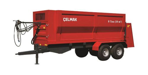 ������-�������� 8 Tonne 10 m Solid manure trailer ���������� ��������� ��������������������