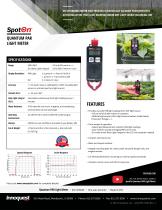 �������� �� ������������ SPOTON� QUANTUM PAR LIGHT METER ��������
