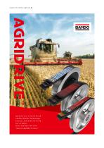 ��������� ������ � ���������� ��������� AGRIDRIVE� ��� �������������������� ������ ��� ��������������� �������� ��������������