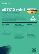 ����������� �������� eRTK10 mini bluetooth GNSS GLONASS