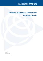������� ���������� � ������ ����������� Autopilot� ������������������ ������������������ RTK