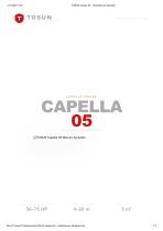 ��������� �������������� ������ CAPELLA 05 � ������������� �������