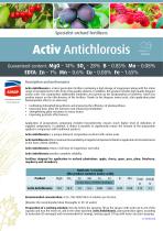 ��������� � ��������������� Activ Antichlorosis ������� ������� ������� ������ ��������������