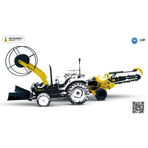 �������������� � ����� Tractor Trencher Self Creeper - Rudra 100 XT ��� ��������� �� �������