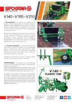 �������������� ������������ ��� ����������� ������ Pacciamatrice V140 V190 V210